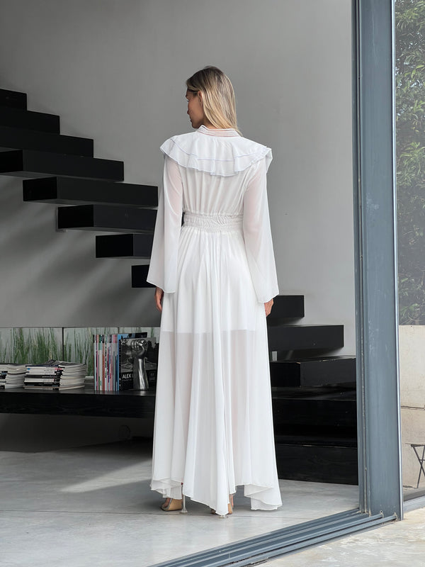 שמלת גרייס לבן