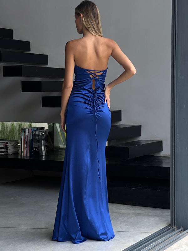 שמלת פריסיאן כחול