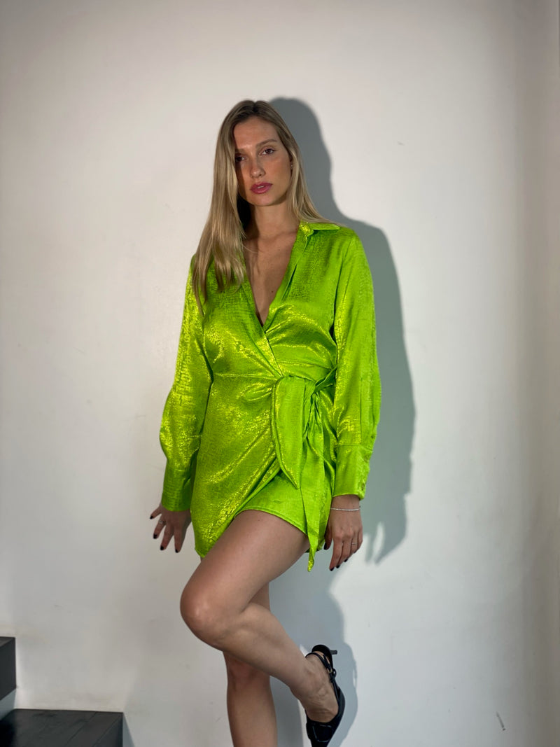 שמלת שארלוט ירוק